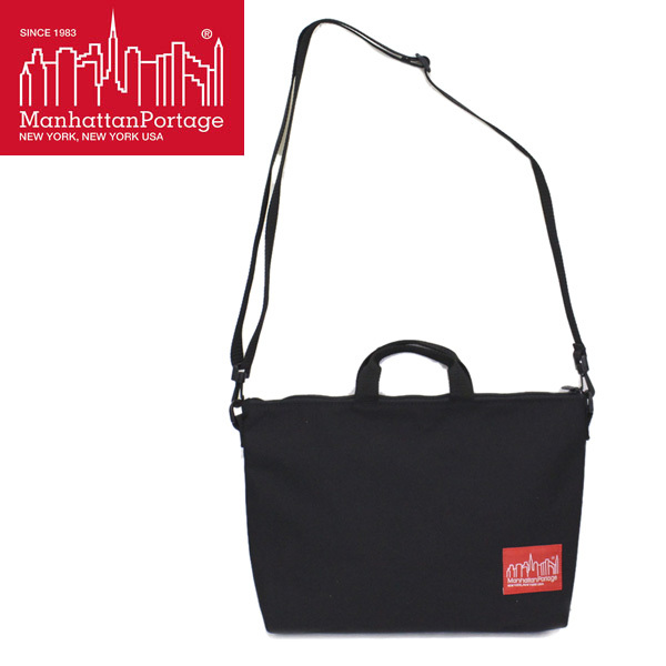 ManhattanPortage (マンハッタンポーテージ) 1340 HELMSLEY BAG トートバッグ BLACK MP040_ManhattanPortage