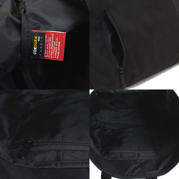 ManhattanPortage (マンハッタンポーテージ) 1340 HELMSLEY BAG トートバッグ BLACK MP040_ManhattanPortage