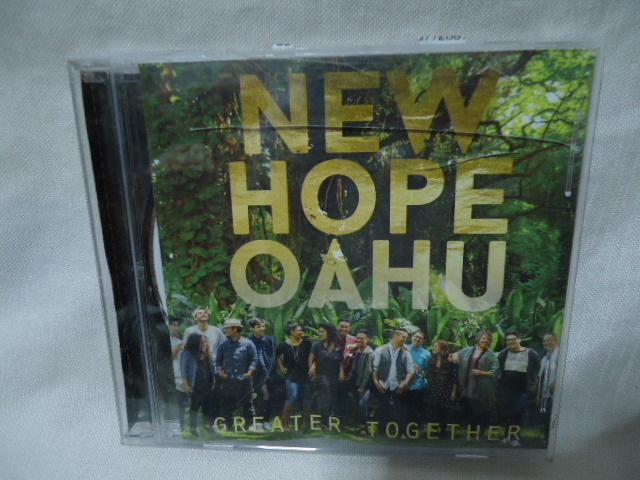 即決　ハワイ　2015年製　New Hope Oahu　Greater Together　CD_画像1