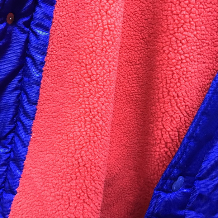 [ used ]le coq sportif men's bench coat nylon boa blue declared size :F [jgg]