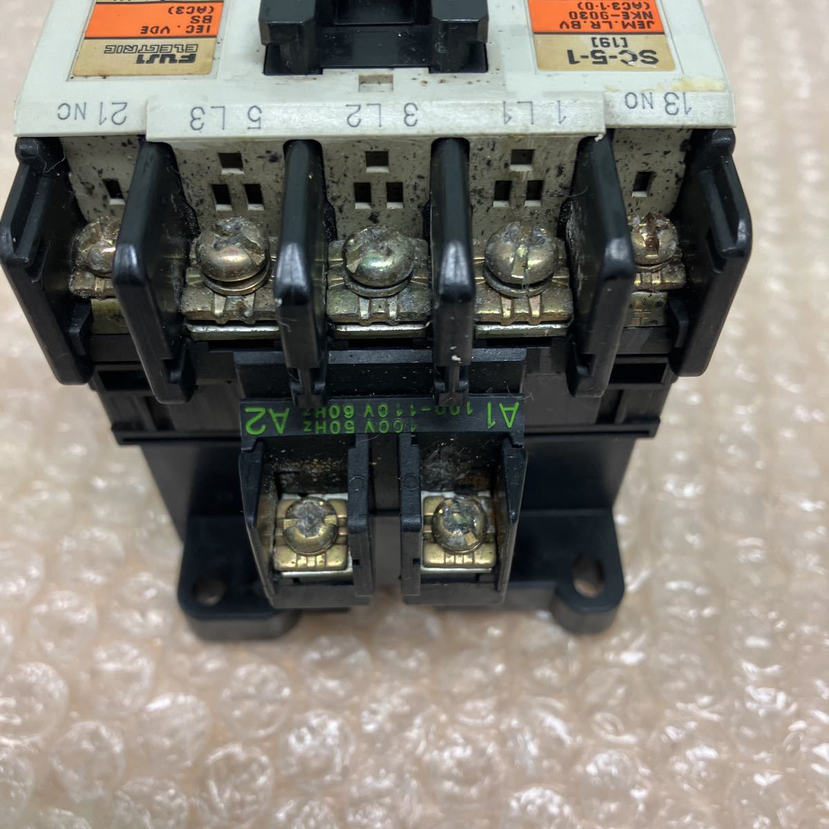 Fuji 富士電機 SC-5-1 電磁接触器 マグネットスイッチ TR-5-1N サーマルリレー E-504