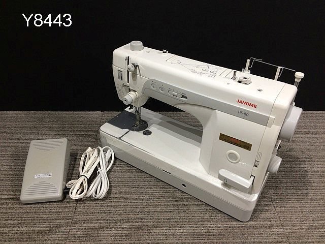 Y8443M JANOME ジャノメ 767型 HS-80 職業用ミシン 業務用 フット