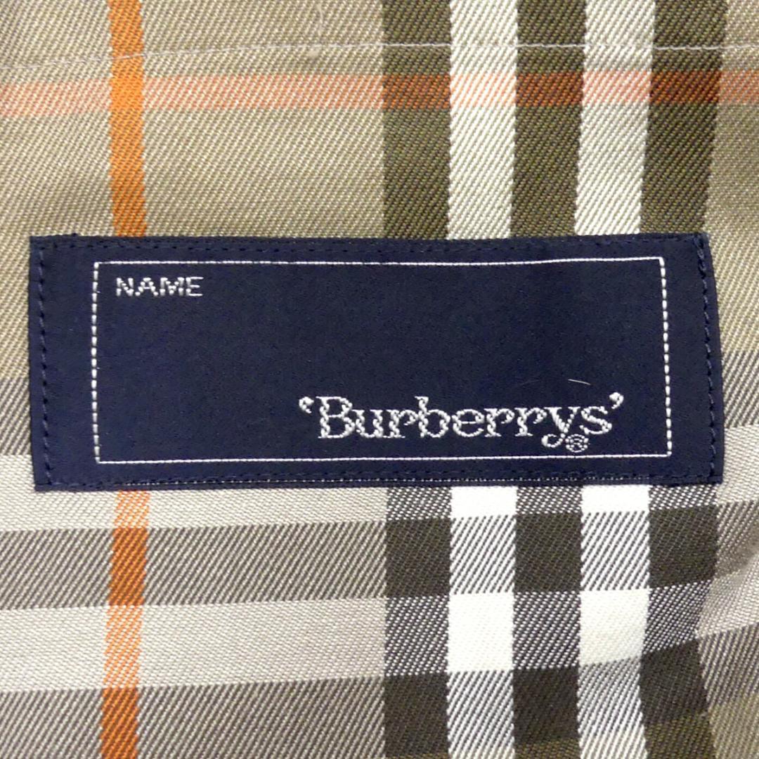 即決★Burberrys’★メンズM トレンチコート バーバリー ベージュ ノバチェック ライナー付き ジャケット ロングコート_画像9