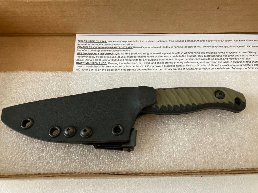 格安販売の ☆注目希少日本未入荷HFB helfface blade ハーフフェイスブレイド ハンティングナイフ 検SEALDEVGRUODAフォールディングナイフ ハンティングナイフ、狩猟刀 格安販売の ☆注目希少日本未入荷HFB helfface blade ハーフフェイスブレイド ハンティングナイフ 検SEALDEVGRUODAフォールディングナイフ ハンティングナイフ、狩猟刀
