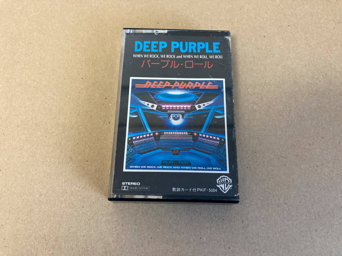 中古 カセットテープ Deep Purple 196の画像1