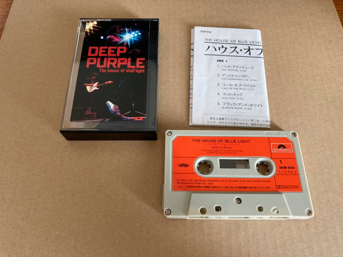 中古 カセットテープ Deep Purple 196の画像9