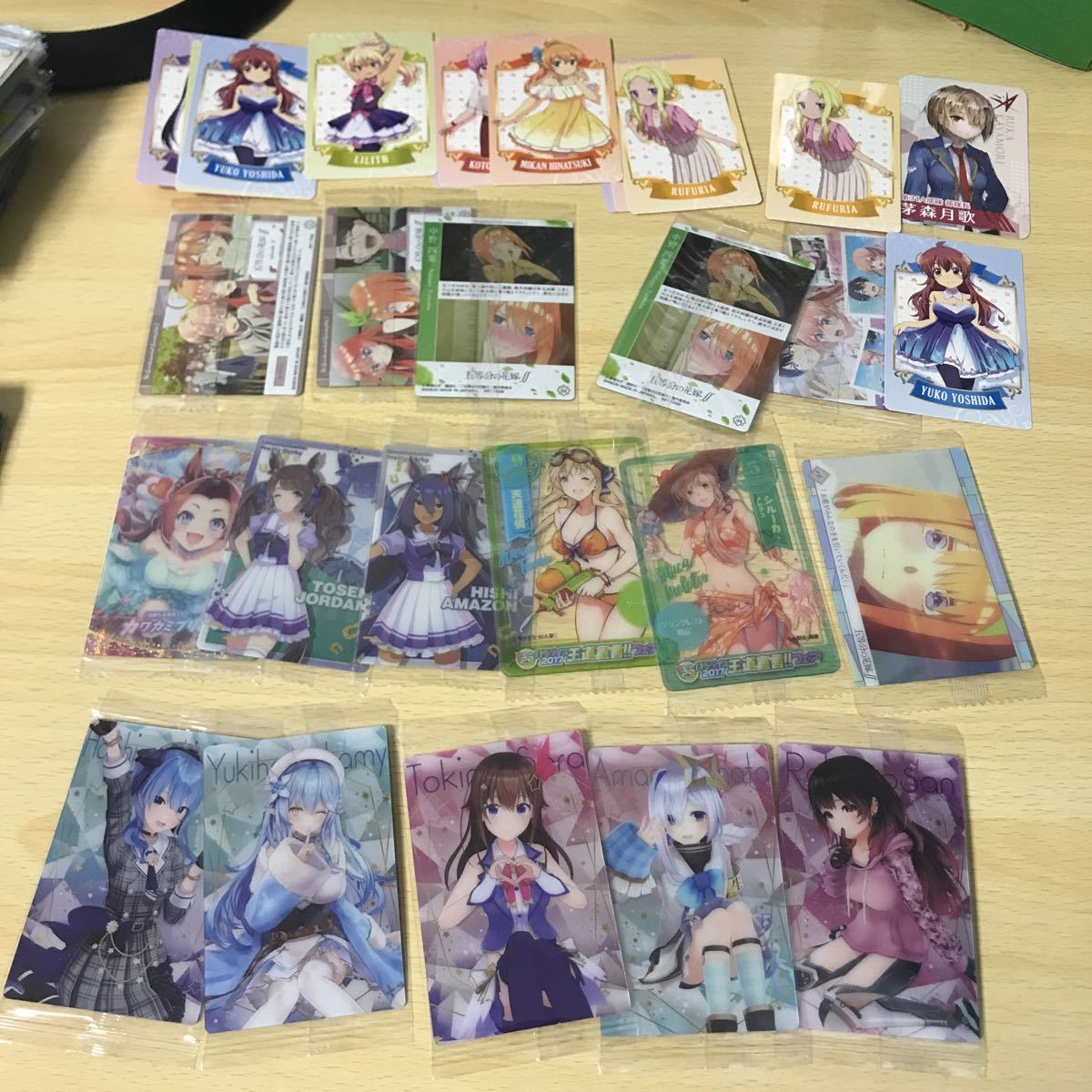 ヤフオク プリキュア 美少女 カード まとめ ウマ娘 五等分 ヤフオク プリキュア 美少女 カード まとめ ウマ娘 五等分