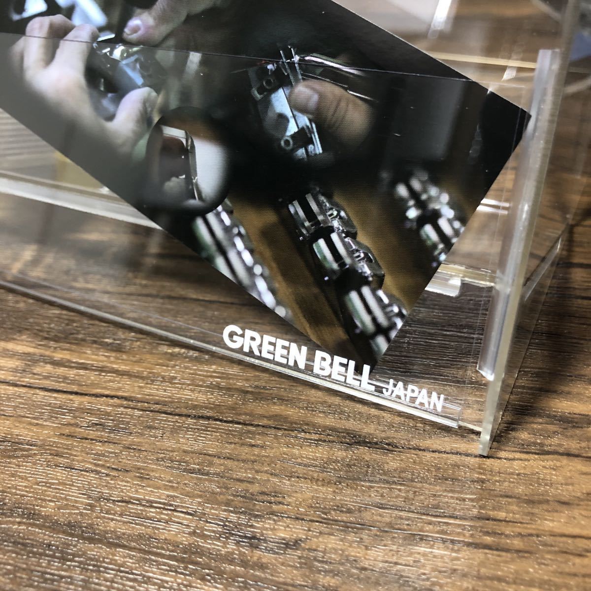 希少 珍品 非売品 アクリル棚 陳列棚 製品棚 匠の技 GREEN BELL JAPAN