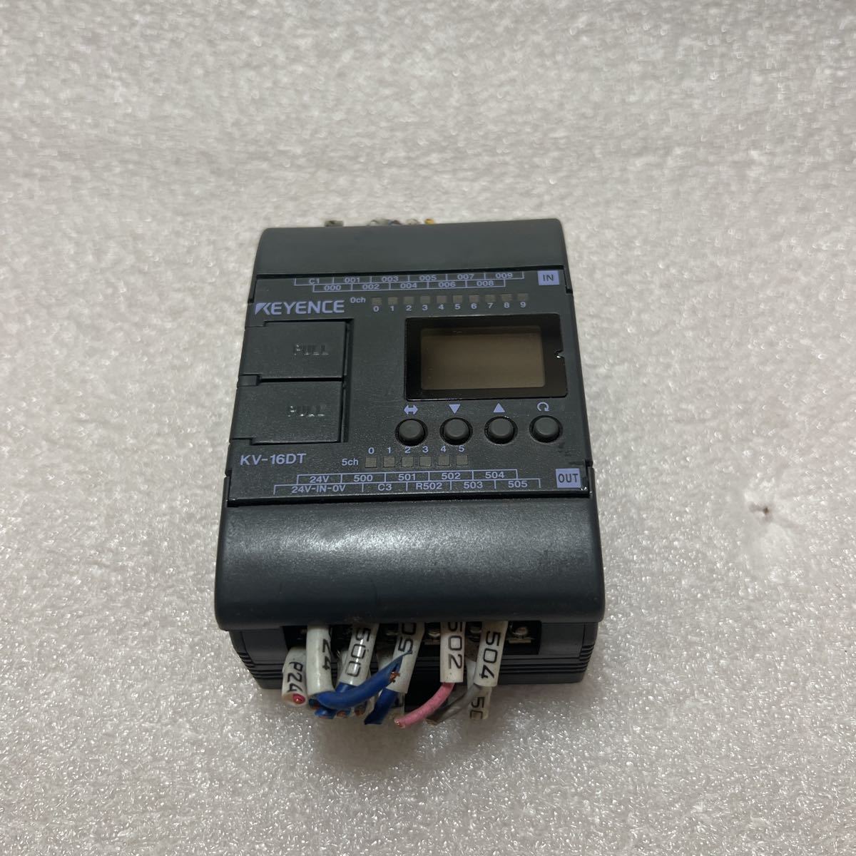 人気特価 KEYENCE キーエンス PLC シーケンサ KV-16DT (A