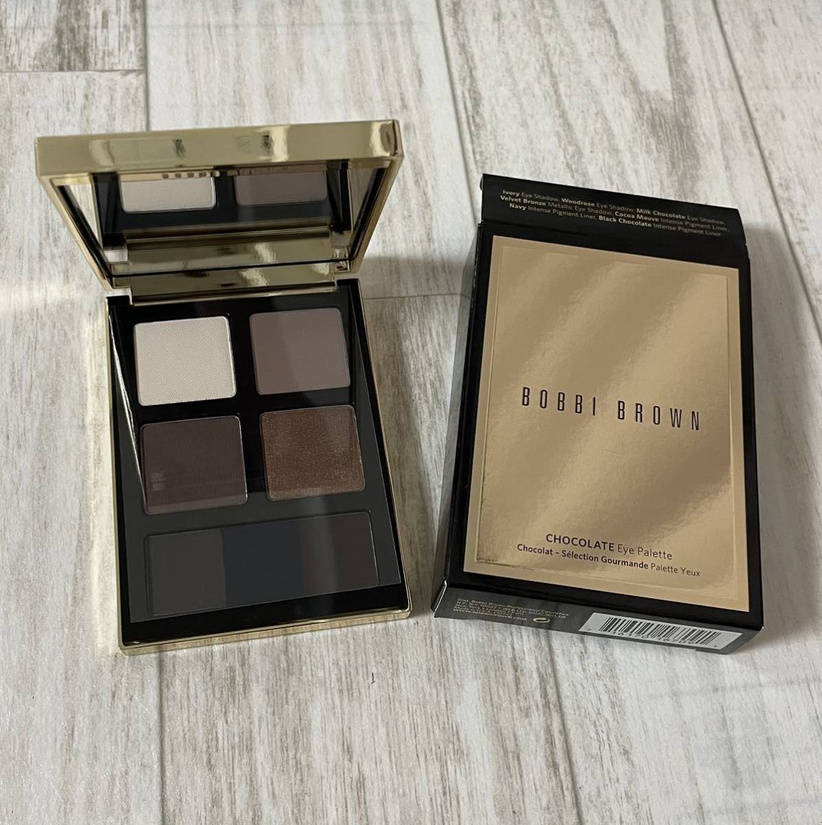 BOBBI BROWN ボビイブラウン チョコレート　アイ　パレット　未使用　アイシャドウ アイカラー　アイライナー　アイシャドウパレット