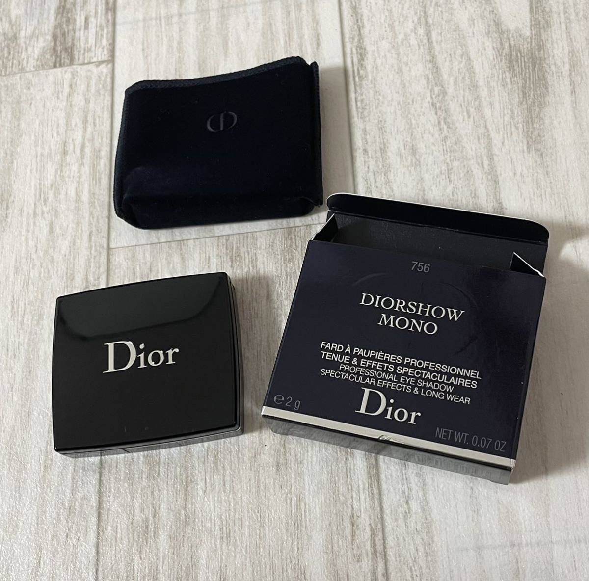 Dior ディオールショウ モノ 756 フロント ロウ 未使用 アイシャドウ