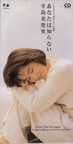 ◆8cmCDS◆辛島美登里/あなたは知らない/ドラマ『愛はどうだ』主題歌_画像1