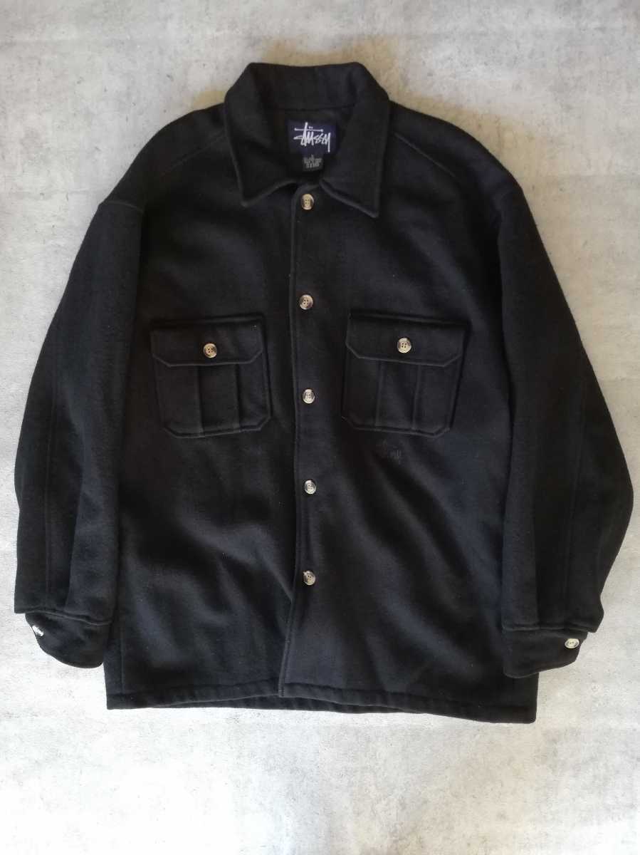 Yahoo!オークション - 希少 OLD STUSSY メルトン cpo ジャケット Yahoo!オークション - 希少 OLD STUSSY メルトン cpo ジャケット