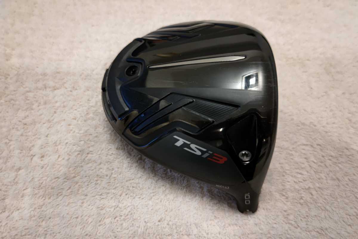 美品Titleist TSi3 ドライバー10 ヘッドのみ ヘッドカバー付き-