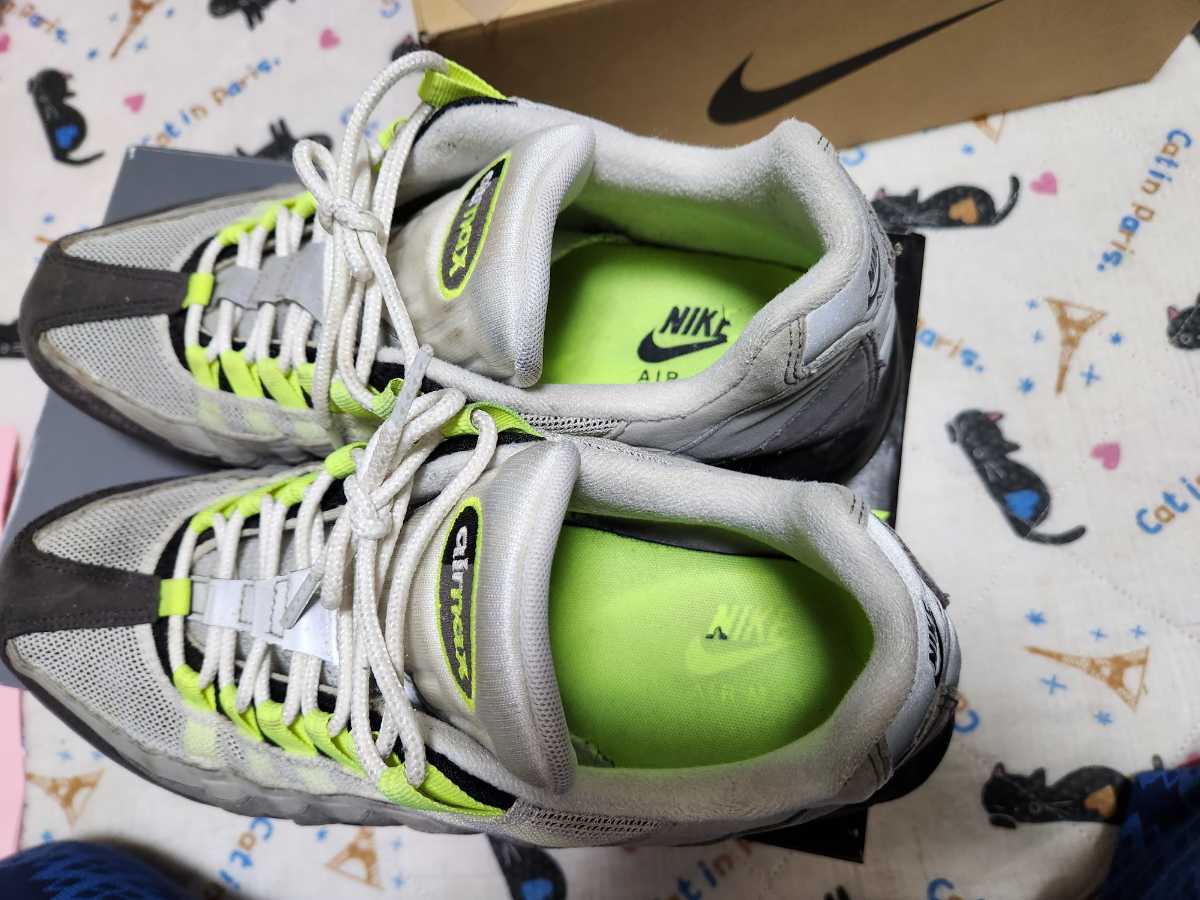 国内正規品 NIKE AIR MAX 95 イエローグラデ 29cm US11 ナイキ エア 公式販売店 29cm ナイキ エアマックス 95 OG イエローグラデ スニーカー