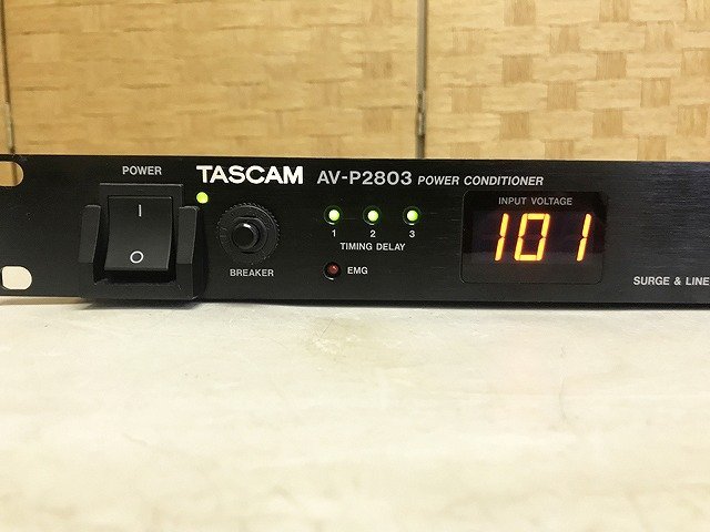 未使用・箱付】TASCAM パワーディストリビューター AV-P2803 | www