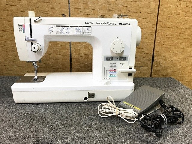 ヤフオク! - MWE55108世 brother ブラザー 職業用 ミシ...