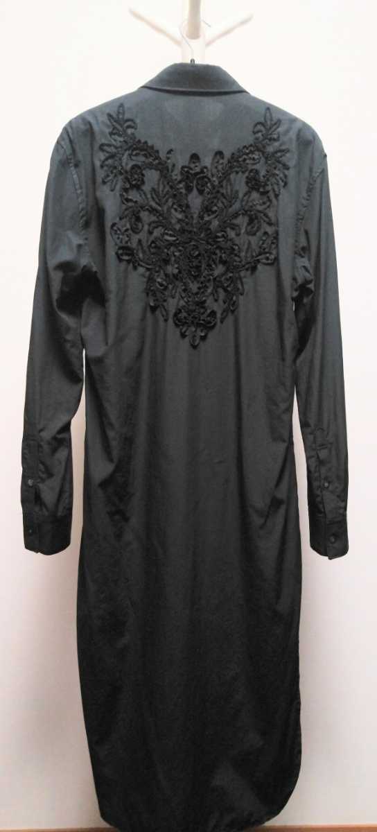 Bennu　ボタニカル刺繍　ロングシャツ　サイズ44　ヴェンヌ　定価36300　元NOID