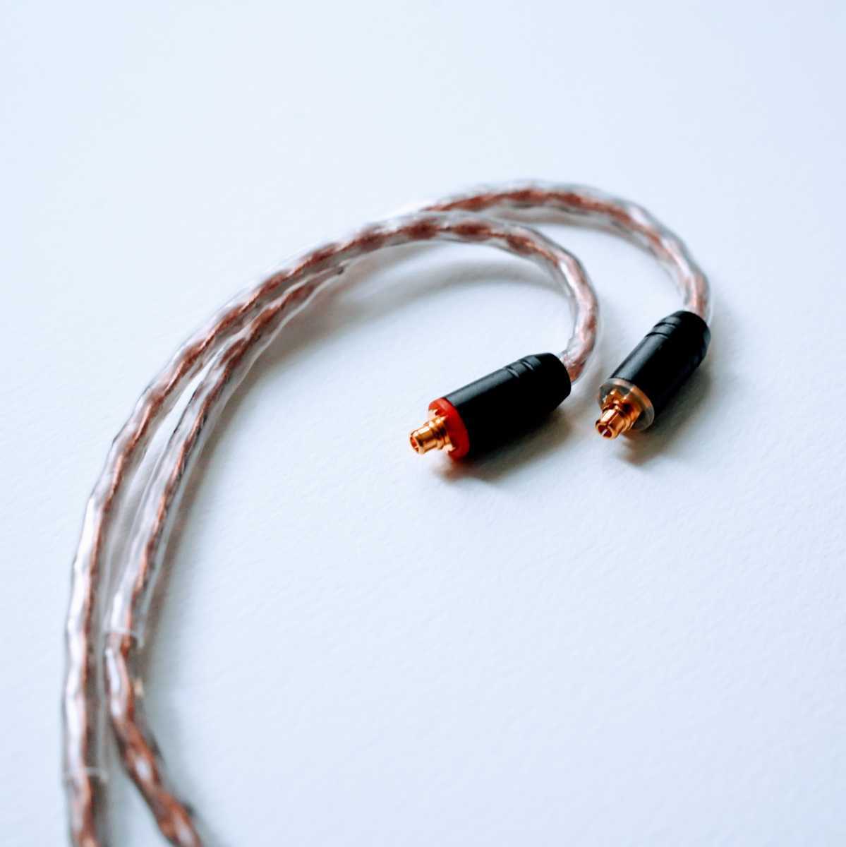 DIYキンバーケーブル最高リケーブル C IEM 2pin/4.4mm L字-