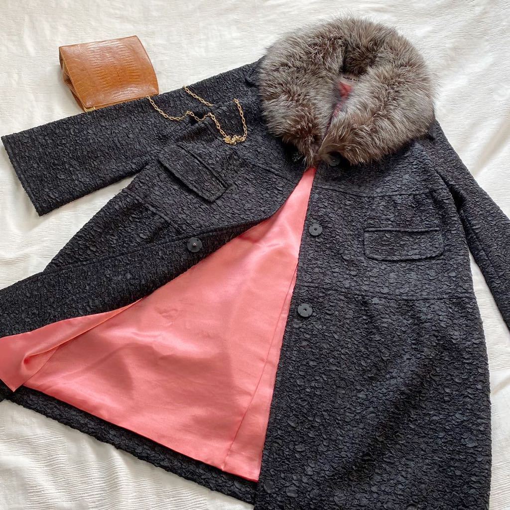 mila schon】ファー付き・ロングコート/40 割引中 hipomoto.com