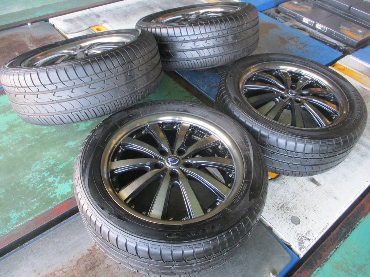 シュタイナー VS5 18x7J 5H 114.3 +48 4本 1台分 低燃費 エコ 235