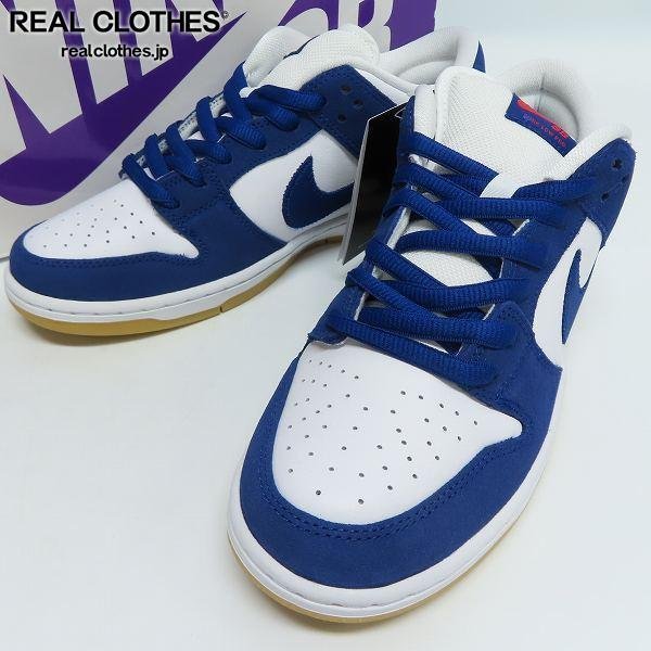 【未使用】NIKE/ナイキ SB Dunk Low Los Angeles Dodgers/SB ダンク ロー ロサンゼルス ドジャース DO9395-400/28 /080_詳細な状態は商品説明内をご確認ください。