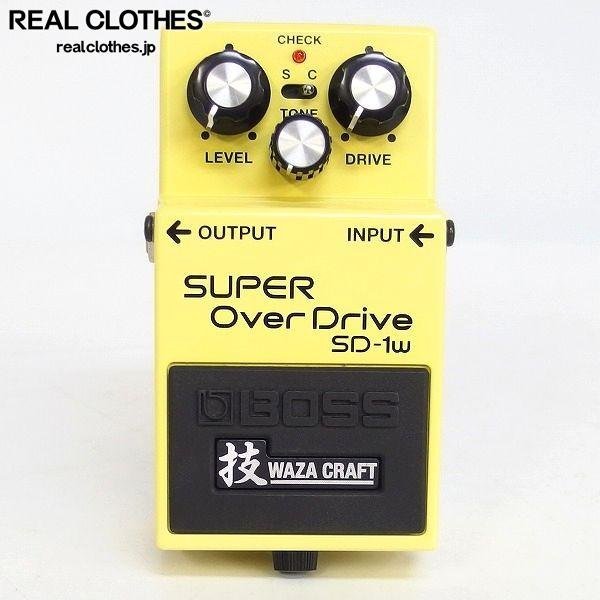 大きい割引 Boss SD-1w 技クラフト スーパーオーバードライブ fawe.org