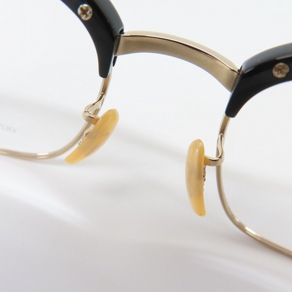 OLIVER PEOPLES/オリバーピープルズ Karnes サーモントブロー スクエア 眼鏡/メガネフレーム/アイウェア /000_画像5