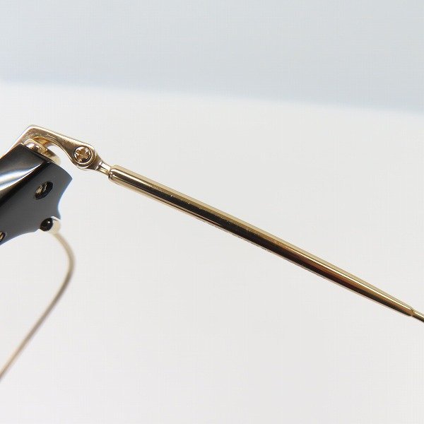OLIVER PEOPLES/オリバーピープルズ Karnes サーモントブロー スクエア 眼鏡/メガネフレーム/アイウェア /000_画像9