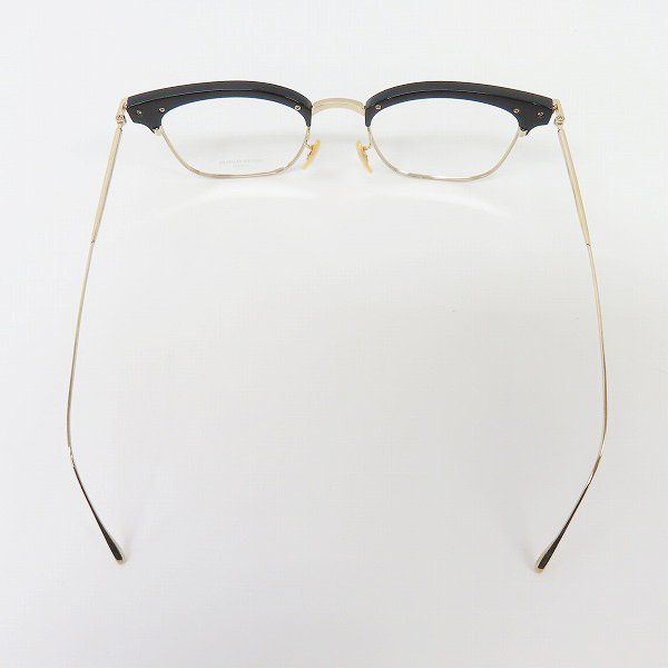 OLIVER PEOPLES/オリバーピープルズ Karnes サーモントブロー スクエア 眼鏡/メガネフレーム/アイウェア /000_画像4