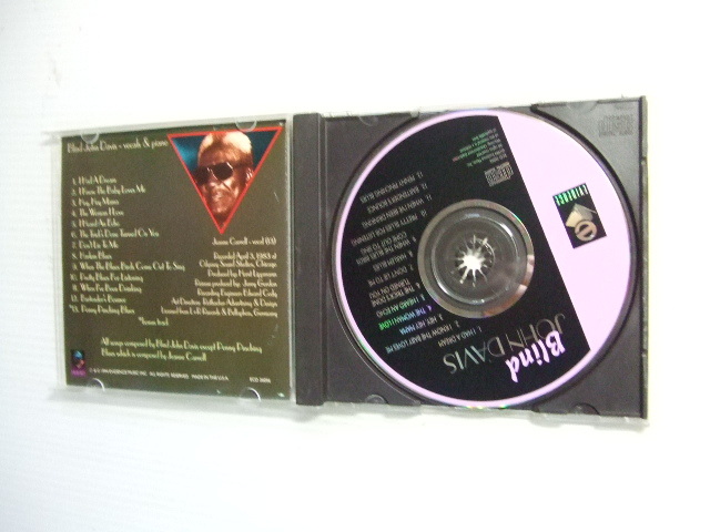 NA★音質処理CD★ジョン・デイビス/BLIND　ブルースブギウギ、ピアノ関連輸入盤/JOHN　DAVIS★改善度、多分世界一_画像6