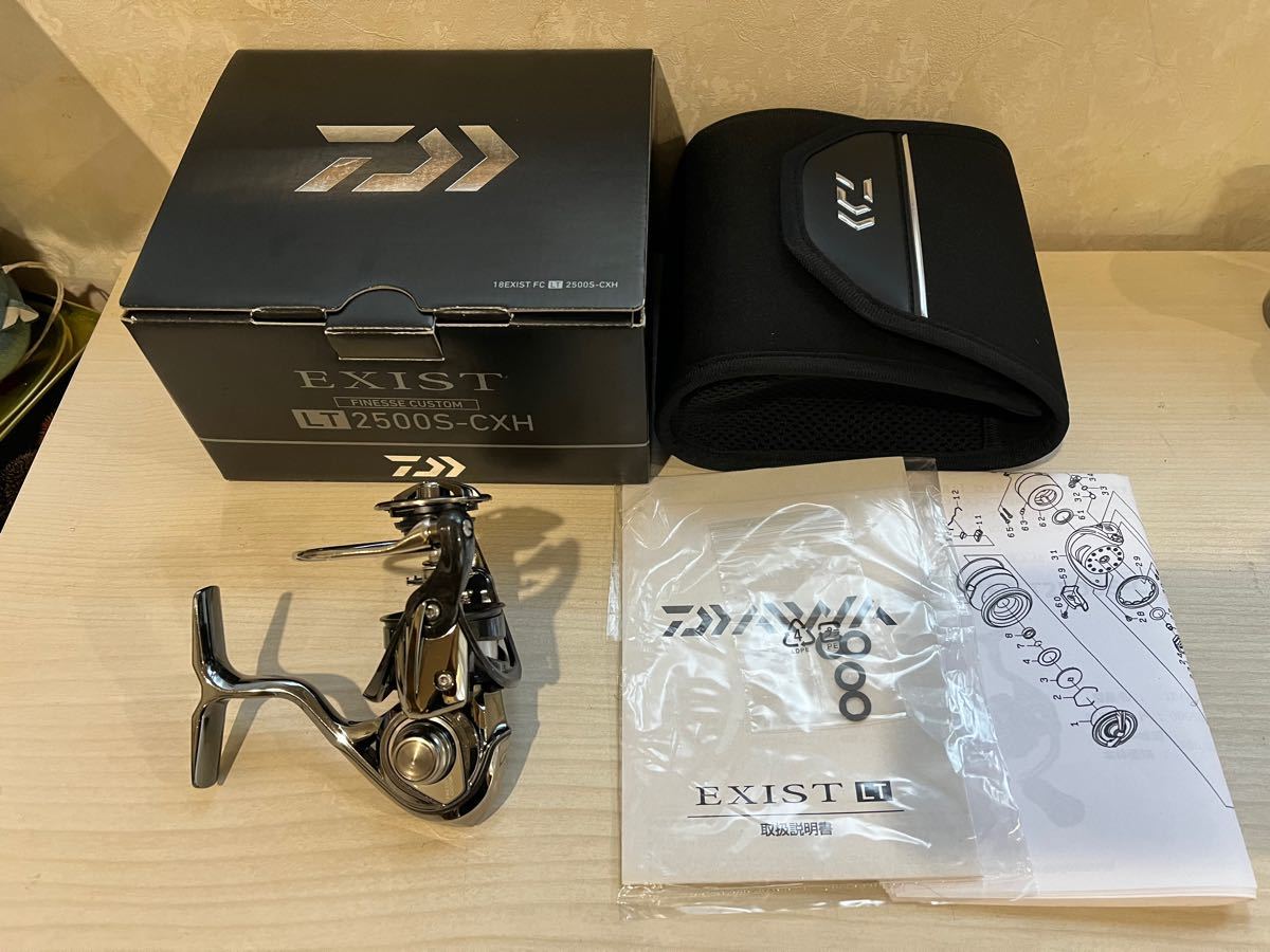 ダイワ 18イグジスト FC LT2500S-CXH ボディ 超美品 釣り リール www