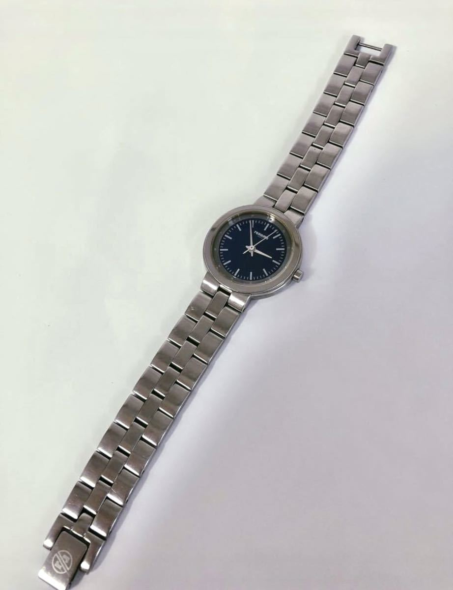 T132 renoma レノマ レディース 腕時計 ブルー文字盤 クォーツ