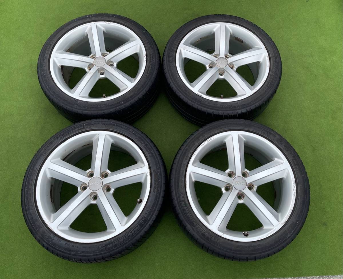 森の雑貨屋さん RONAL製。AUDI アウディ A4 純正 18インチ×8.0J+47