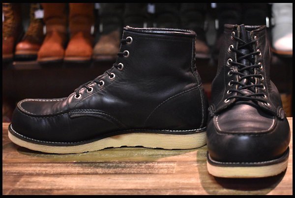 9E 良品 犬タグ】レッドウィング 8179 アイリッシュセッター 黒