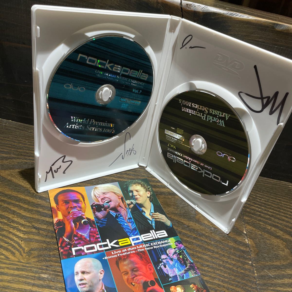 Ｗｏｒｌｄ Ｐｒｅｍｉｕｍ Ａｒｔｉｓｔｓ Ｓｅｒｉｅｓ １００ｓ Ｖｏｌ．００７ ロッカペラ Rockapella CD+DVD