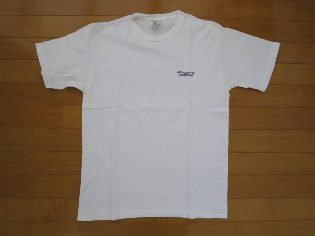 パタゴニアTシャツ半袖 ハンマーのバックプリント 左胸に パタゴニアTシャツ半袖 ハンマーのバックプリント 左胸に