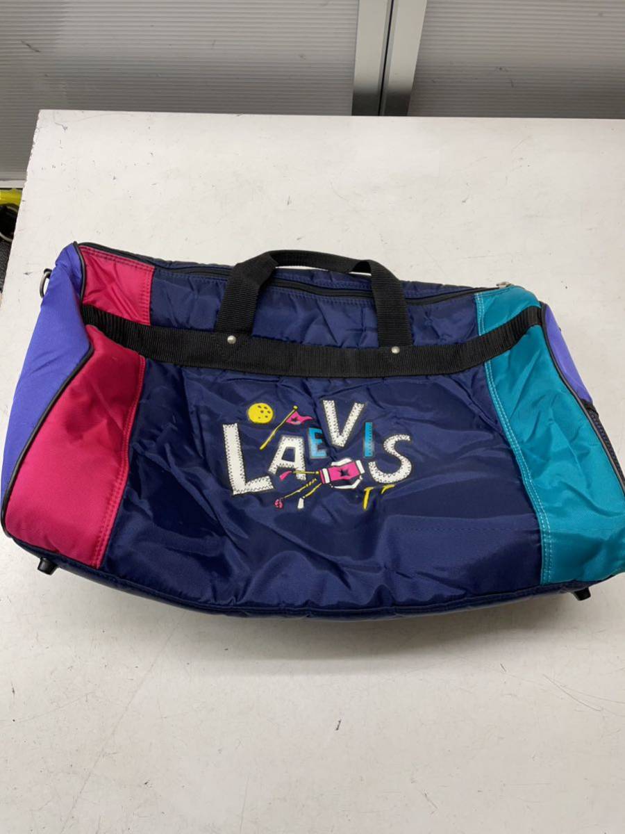送料無料☆LAEVIS☆ボストンバッグ ショルダーバッグ☆紺 ネイビー ♯41003tmura