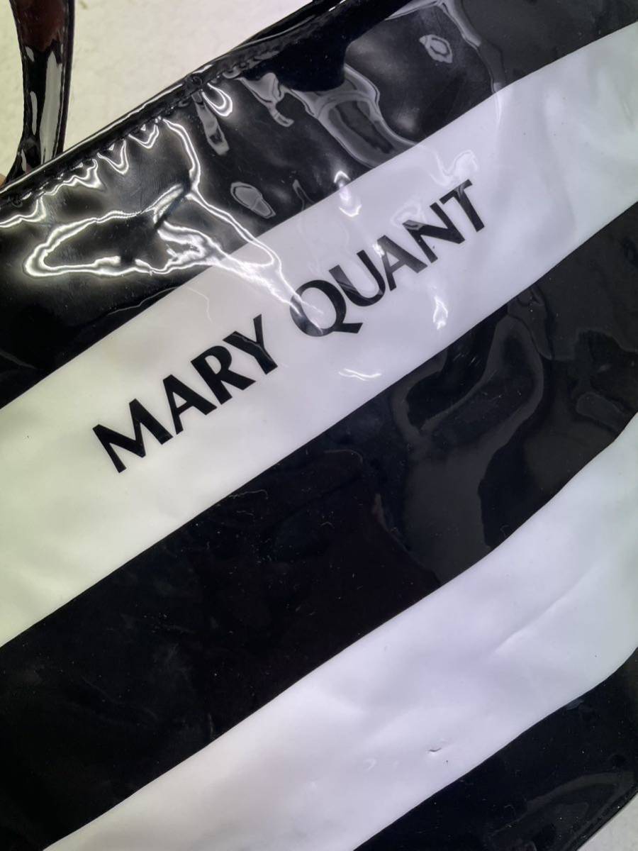  free shipping *MARY QUANT Mary Quant * tote bag handbag 2 point set Mini pouch attaching #41011tmura