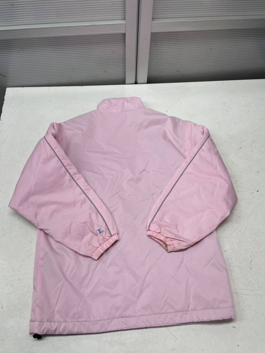  free shipping *Champion Champion * nylon jacket outer jumper * pink child Kids 150cm #41026tmjm