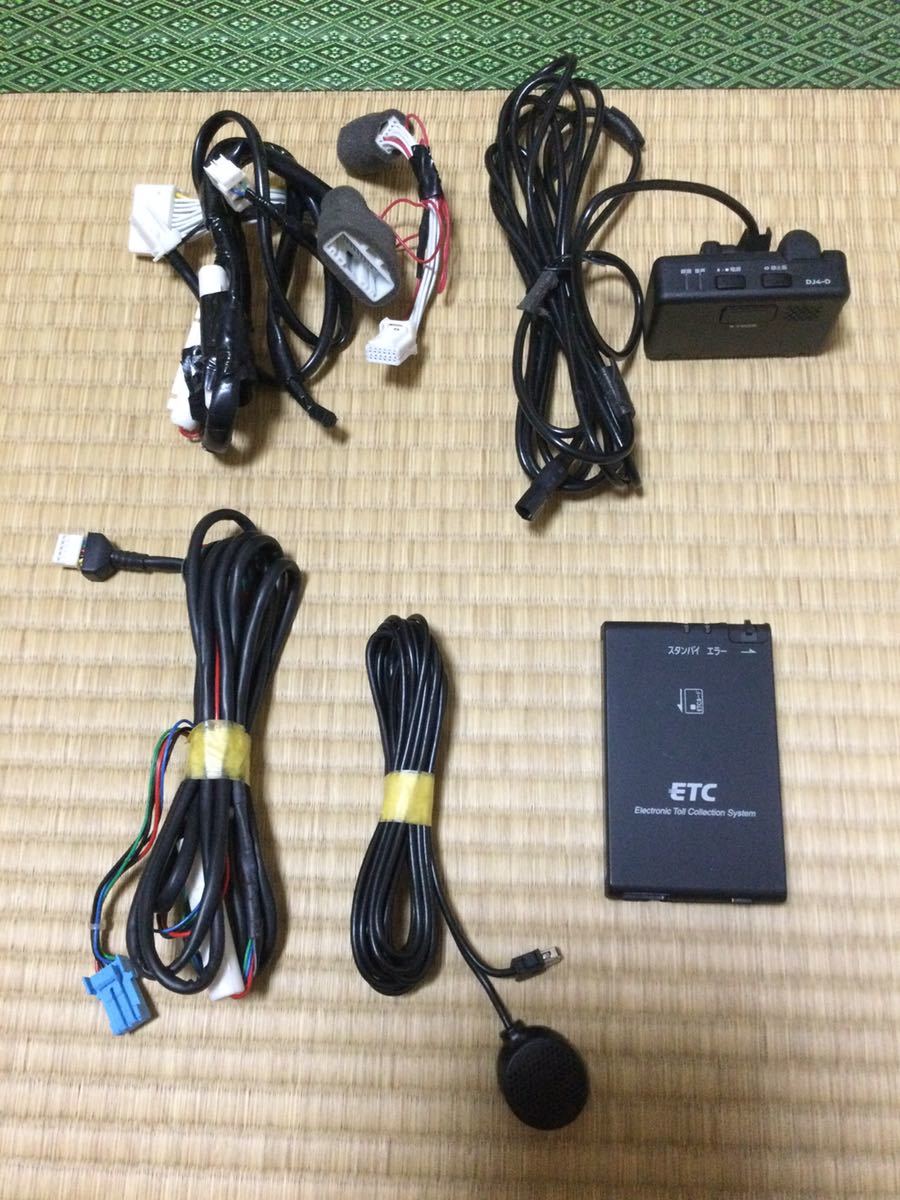 日産純正ナビMM318D〜MM320D用ドライブレコーダーDJ4-D+ETCセット