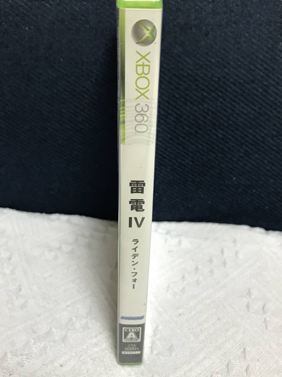 ★未開封品★XBOX360「雷電IV」送料無料_画像4