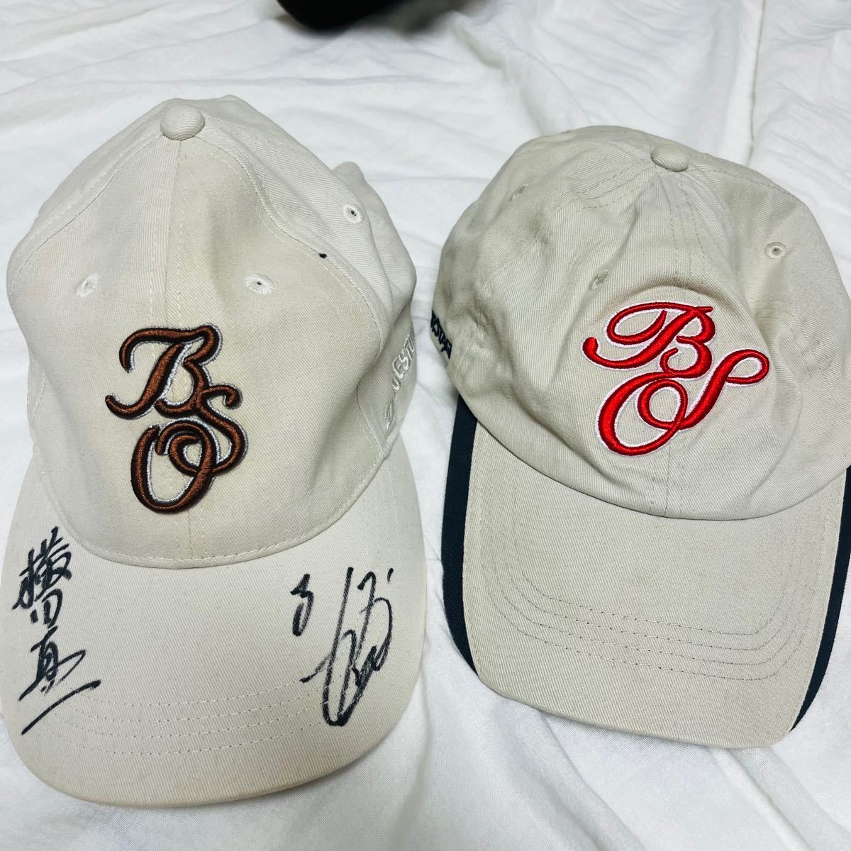 BRIDGESTONE 横田真一 サイン 入り 帽子 キャップ ゴルフ BRIDGESTONE 横田真一 サイン 入り 帽子 キャップ ゴルフ