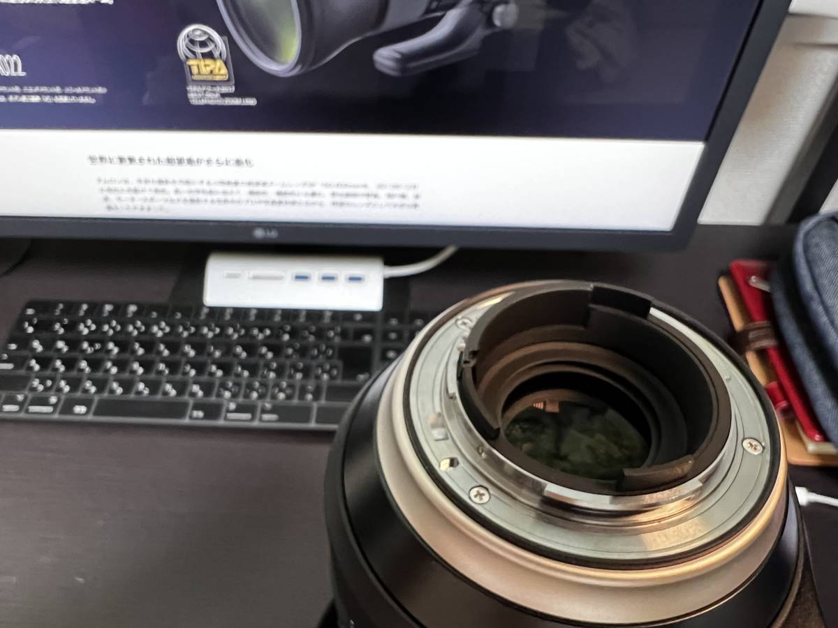 ☆Tamron SP 150-600mm F5-6.3 Di VC USD G2 Nikon Fマウント用 美品 使用感有り 機能面問題無し(Model A022)ニコン用☆