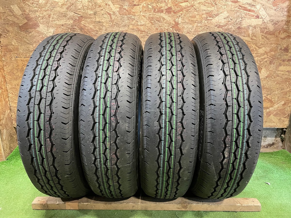 新車外し 2021年製 195/80R15 107/105N LT BRIDGESTONE ECOPIA RD613