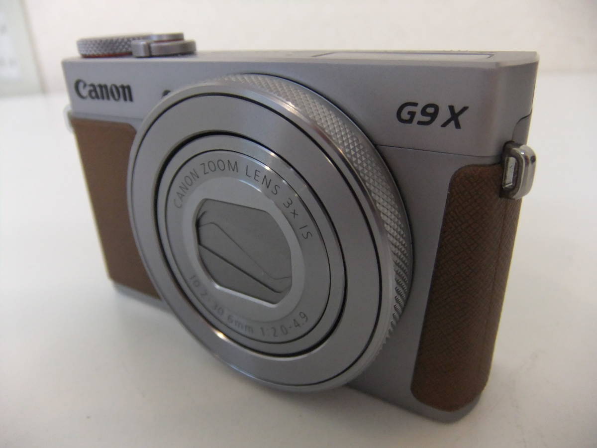 美品 Canon キヤノン デジタルカメラ PowerShot G9X MarkⅡ シルバー