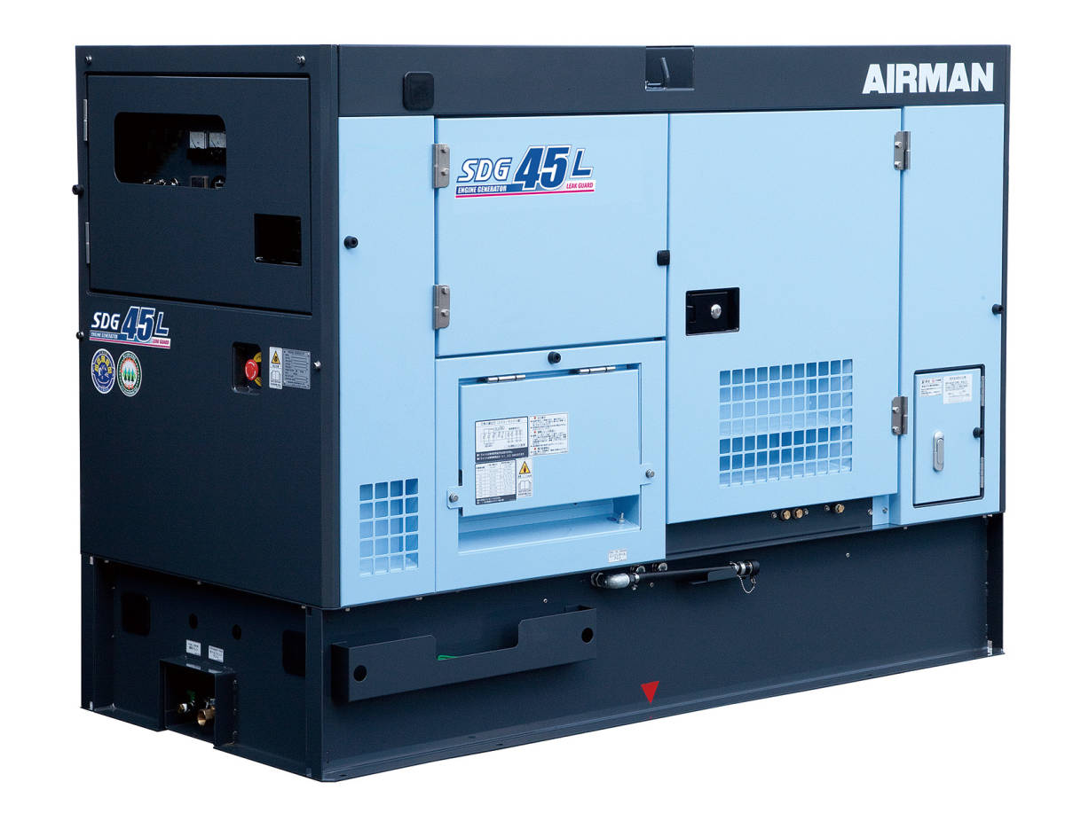 北越工業（AIRMAN）ディーゼルエンジン発電機　SDG45L-5B2（新品）_画像1