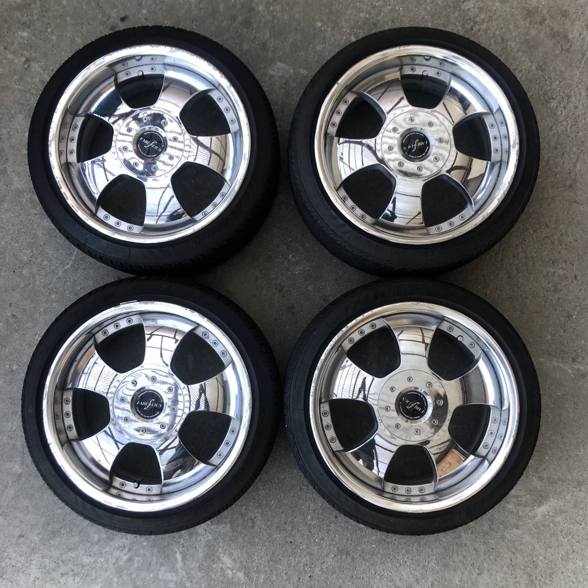 半額SALE☆ 最終価格☆ファブレス プロファンド☆ PROFOUND 4穴・5穴