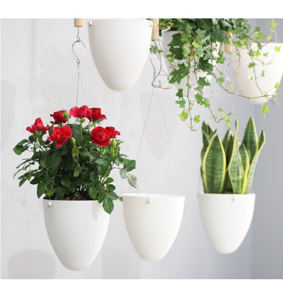  egg dressing up ornament hanging lowering modern planter hanging basket decorative plant interior interior outdoors stylish free shipping 