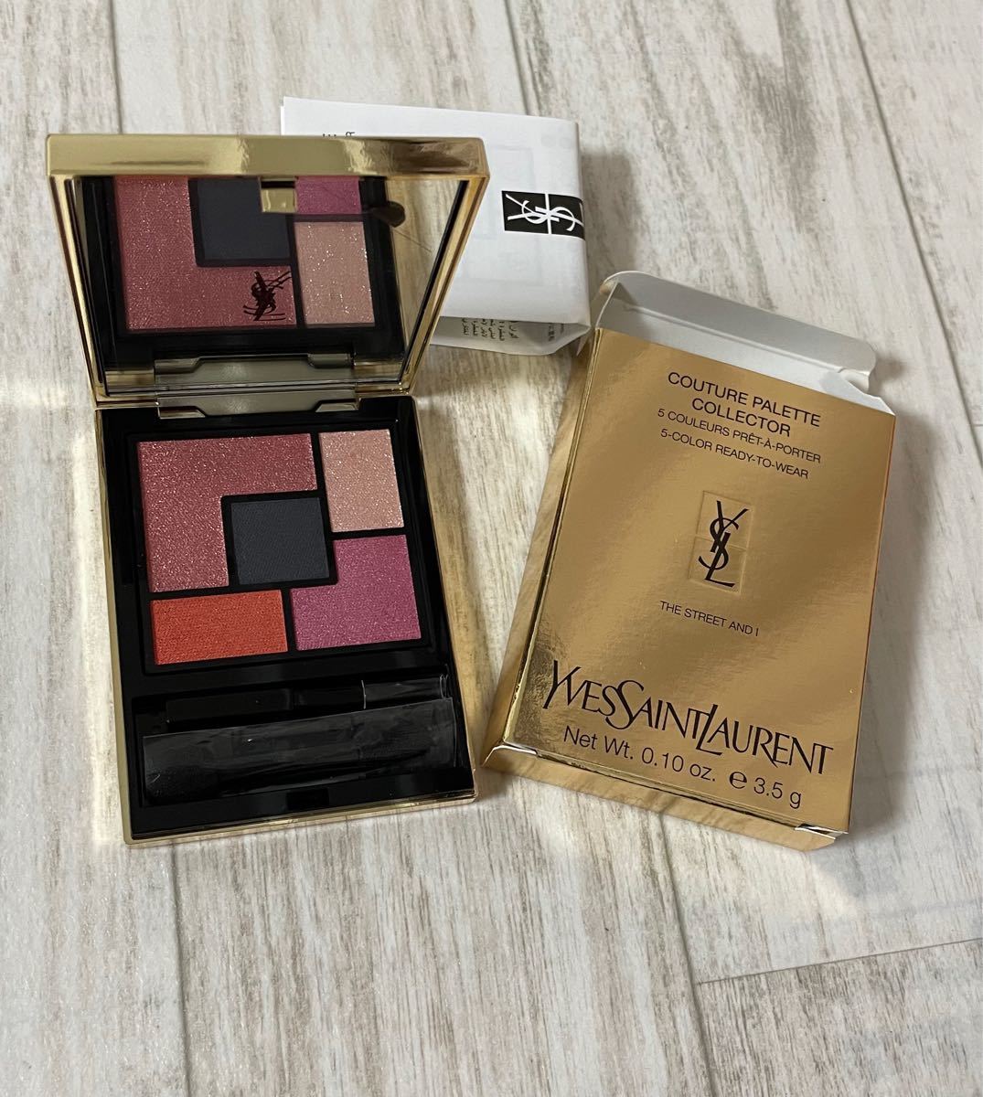 ＹＳＬ　イヴ・サンローラン クチュール　パレット　コレクター アイパレット　ストリート＆アイ　未使用 アイシャドウ　アイカラー 